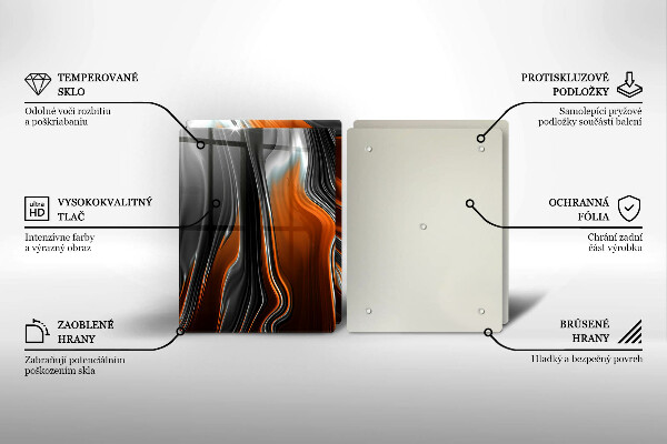 Copri piano cottura Modello astratto