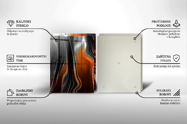 Copri piano cottura Modello astratto