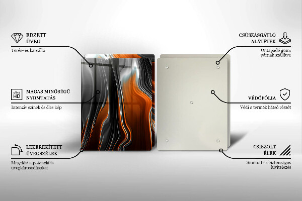 Copri piano cottura Modello astratto