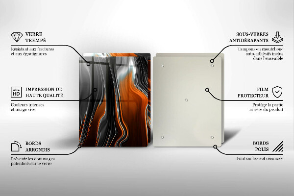 Copri piano cottura Modello astratto