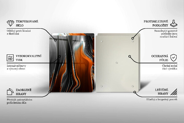 Copri piano cottura Modello astratto