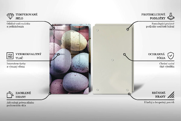 Copri piano cottura uova di Pasqua