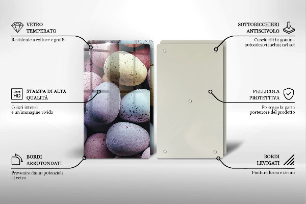 Copri piano cottura uova di Pasqua