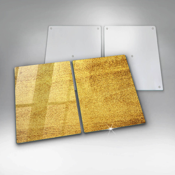 Copri piano cottura Astrazione gialla