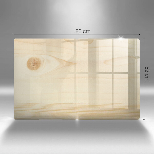 Copri piano cottura Asse di legno