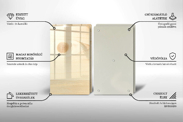 Copri piano cottura Asse di legno