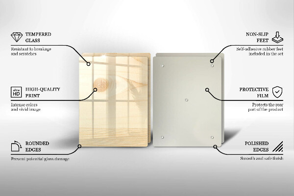 Copri piano cottura Asse di legno