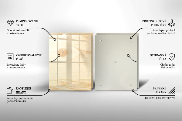 Copri piano cottura Asse di legno