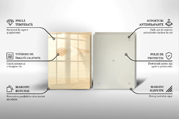 Copri piano cottura Asse di legno