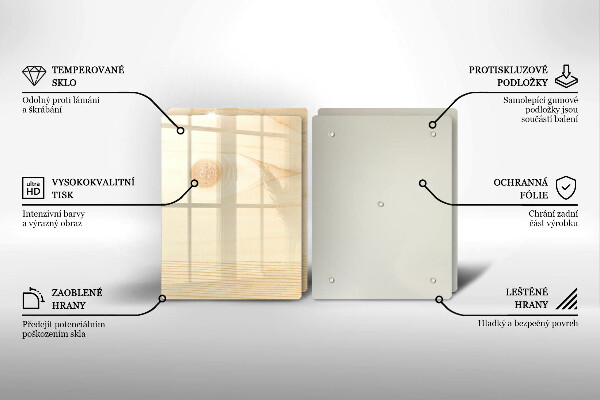 Copri piano cottura Asse di legno