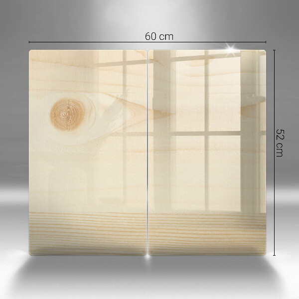 Copri piano cottura Asse di legno