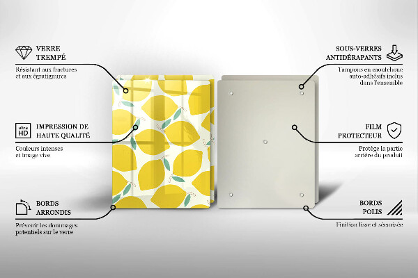 Copri piano cottura Limoni dei cartoni animati