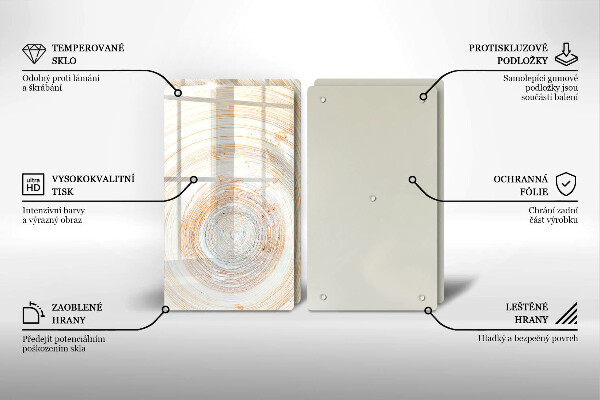 Copri piano cottura Struttura del legno