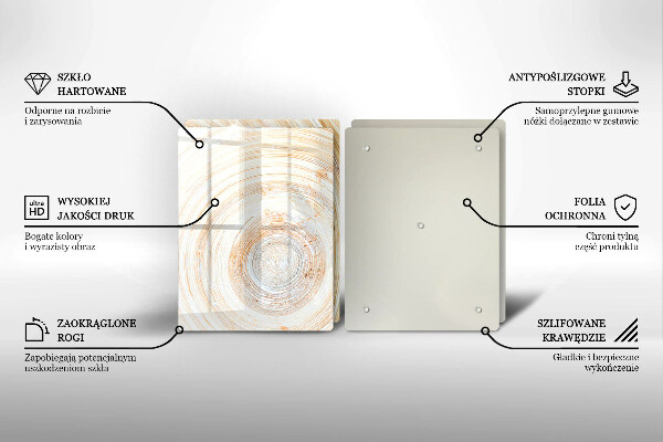 Copri piano cottura Struttura del legno