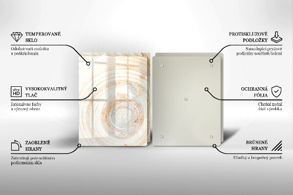 Copri piano cottura Struttura del legno