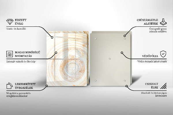 Copri piano cottura Struttura del legno