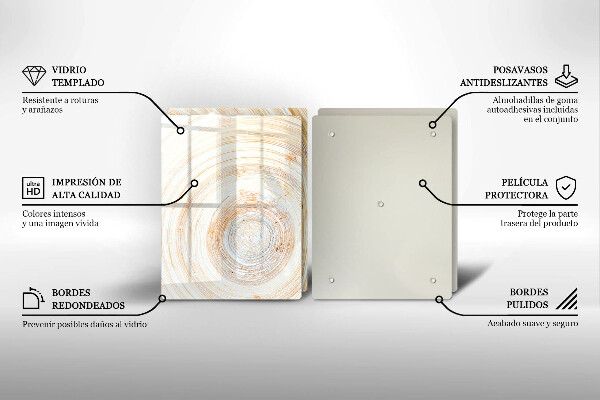 Copri piano cottura Struttura del legno