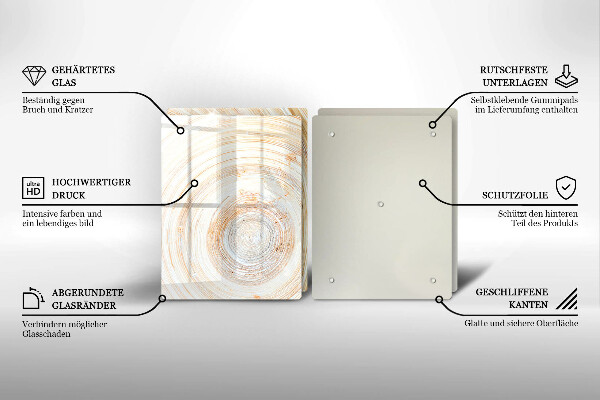 Copri piano cottura Struttura del legno