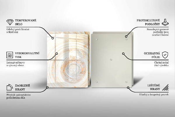 Copri piano cottura Struttura del legno