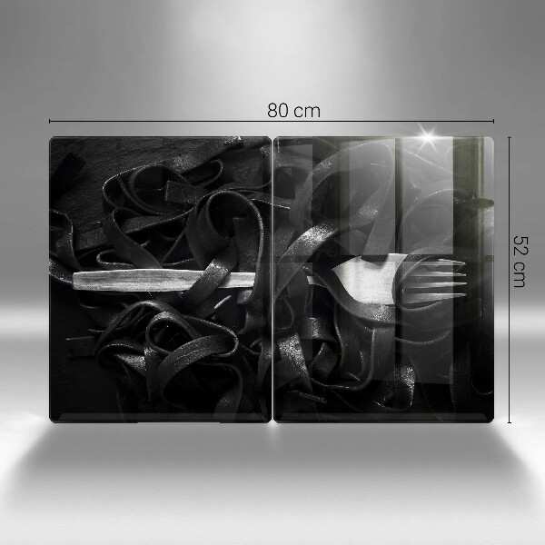 Copri piano cottura Tagliatelle Nere