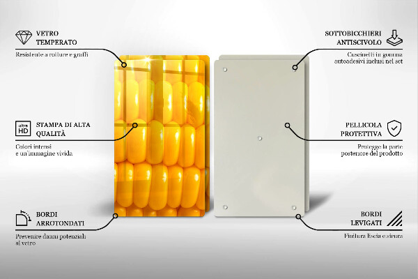 Copri piano cottura Chicchi di mais