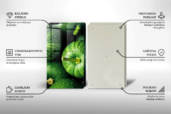 Copri piano cottura Zucche verdi