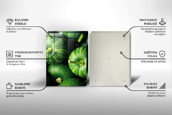 Copri piano cottura Zucche verdi