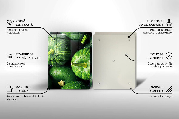 Copri piano cottura Zucche verdi