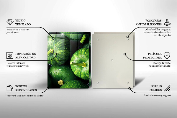 Copri piano cottura Zucche verdi