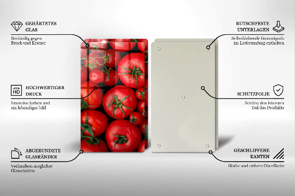 Copri piano cottura Pomodori