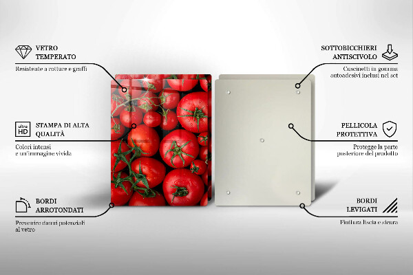 Copri piano cottura Pomodori