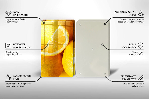 Copri piano cottura Limoni succosi