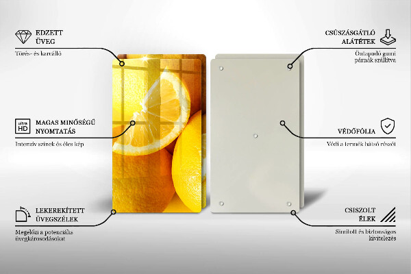 Copri piano cottura Limoni succosi