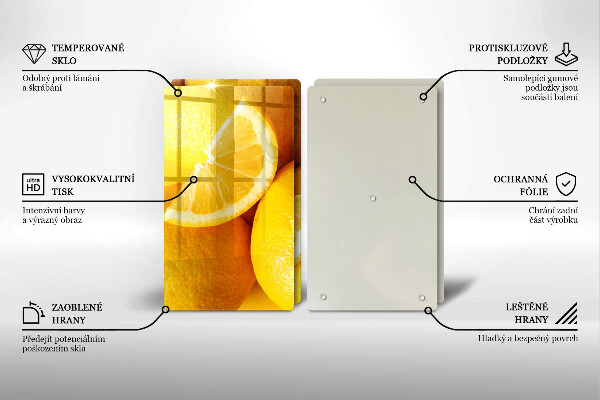 Copri piano cottura Limoni succosi