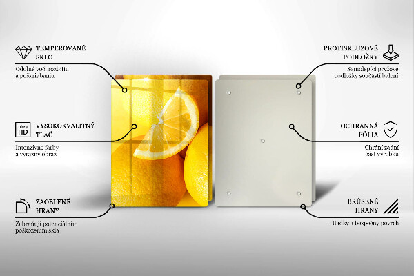 Copri piano cottura Limoni succosi