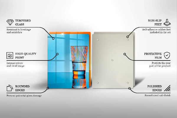 Copri piano cottura Due bicchieri d'acqua