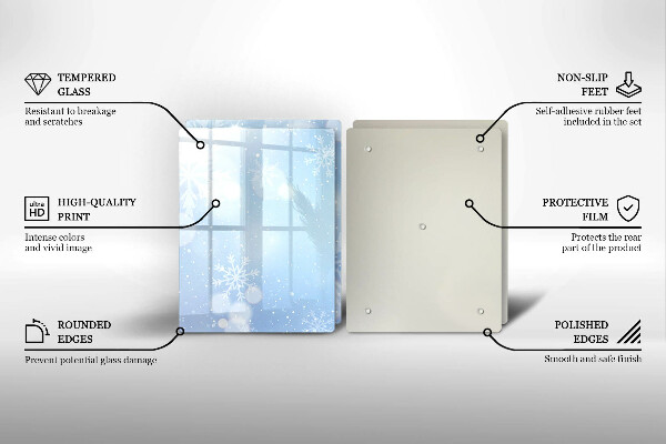 Copri piano cottura Trama invernale