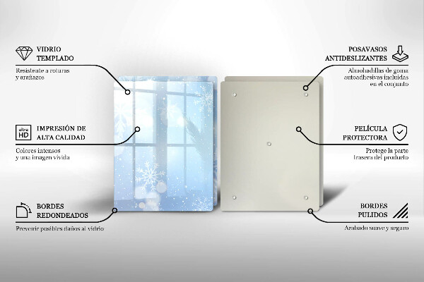 Copri piano cottura Trama invernale