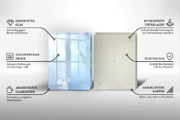 Copri piano cottura Trama invernale