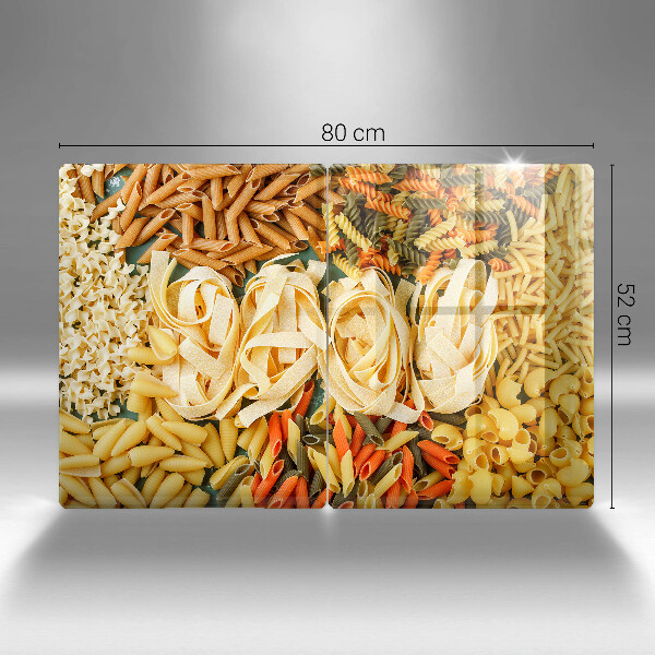 Copri piano cottura Diversi tipi di pasta