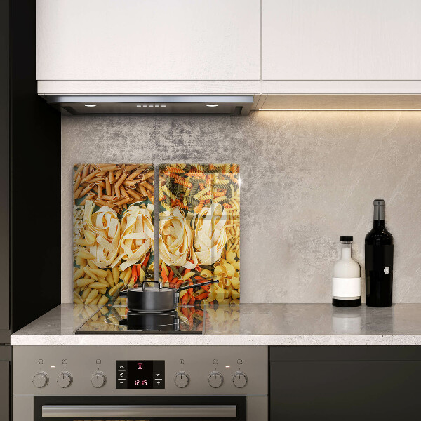 Copri piano cottura Diversi tipi di pasta