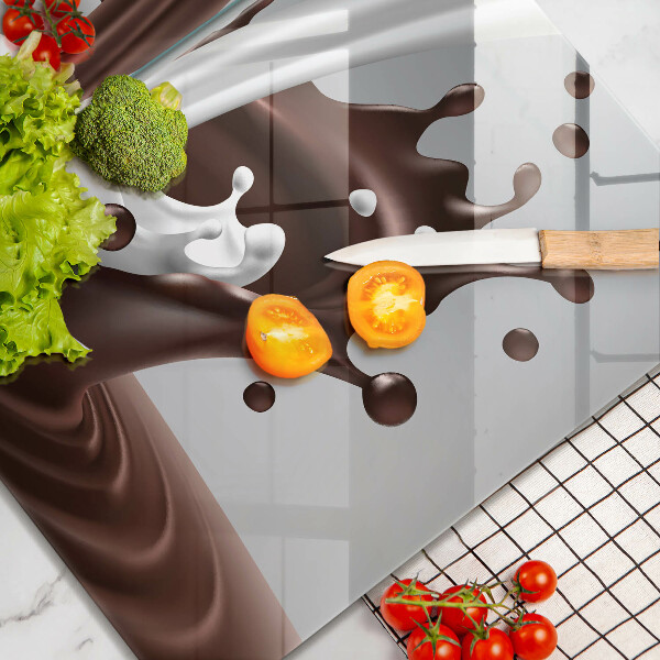 Copri piano cottura Latte e cioccolato