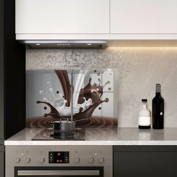 Copri piano cottura Latte e cioccolato