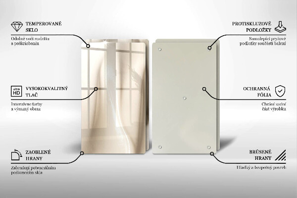 Copri piano cottura Gelato cremoso