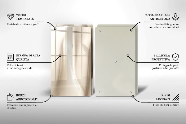 Copri piano cottura Gelato cremoso