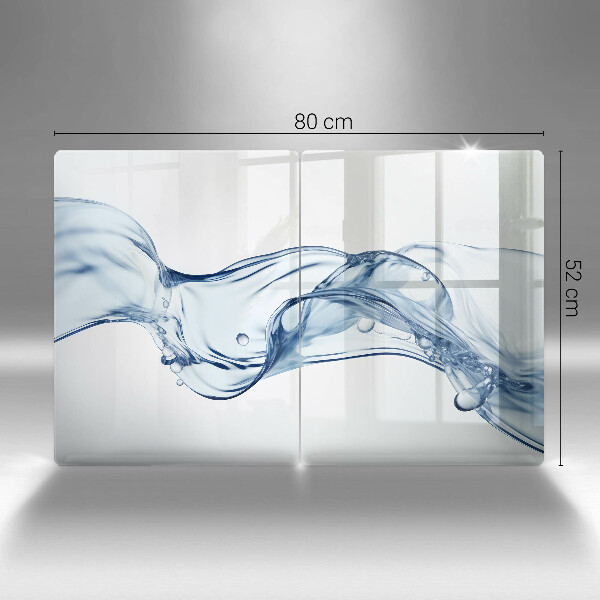 Copri piano cottura Acqua cristallina