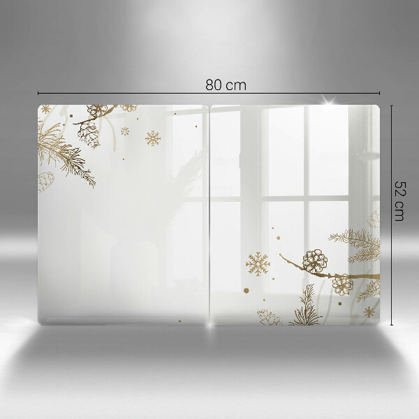 Copri piano cottura Decorazioni invernali