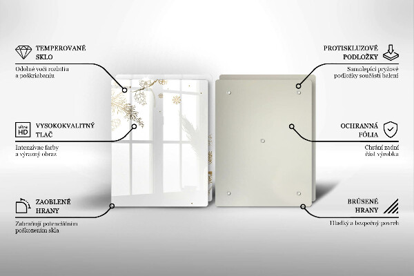 Copri piano cottura Decorazioni invernali