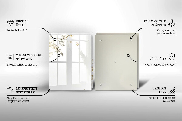 Copri piano cottura Decorazioni invernali