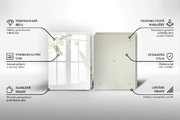 Copri piano cottura Decorazioni invernali
